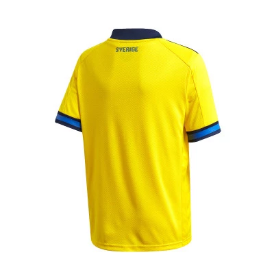 Thuisshirt Zweden Kinderen Jersey T-Shirt