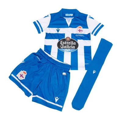 RC Deportivo La Coruña Thuistenue voor Kinderen 2020-2021 Tenue 