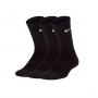 Everyday Cushioned (3 Pares) Niño-Zwart