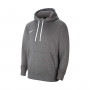 Team Club 20-hoodie voor Kinderen-Houtskool heide-Wit