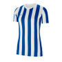 Striped Division IV m/c Vrouw-White-Royal Blue-Black