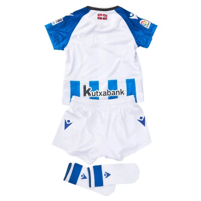 Real Sociedad Thuistenue 2021-2022 Baby Tenue