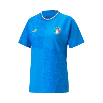 Italia Primera Equipación Match Euro 2022 Mujer T-Shirt