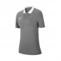 Dames Dri-Fit Park 20 s/s-Houtskool heide-Wit