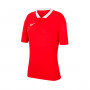 Dames Dri-Fit Park 20 s/s-Universiteit rood-wit