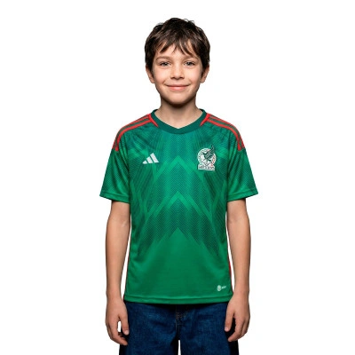 Mexico Thuistenue Wereldbeker Qatar 2022 Kind T-Shirt