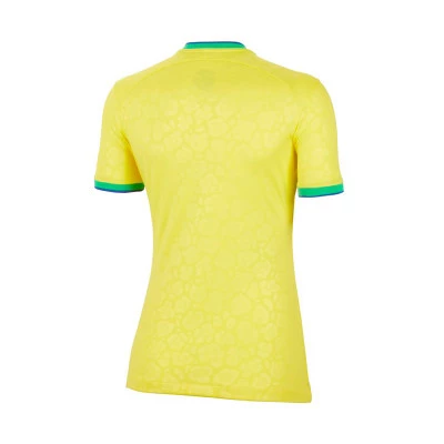 Brazilië Thuistenue Stadium Wereldbeker Qatar 2022 Vrouw T-Shirt