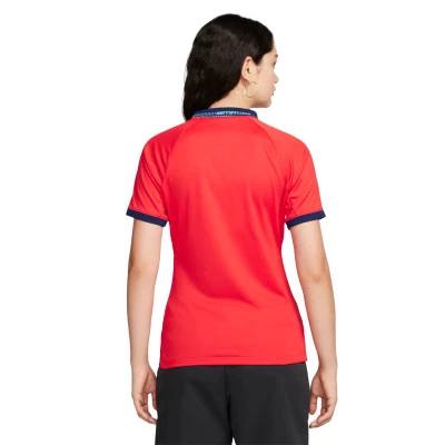 Inglaterra Segunda Equipación Stadium Mundial Qatar 2022 Mujer T-Shirt