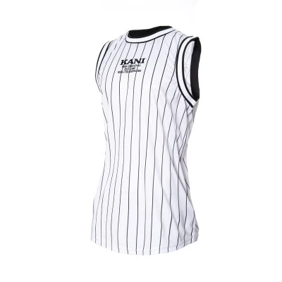 Retro Pinstripes Basketball Top