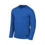 GFA Nike Pro Hypercool Compression LS PR-Royal -Koel Grijs