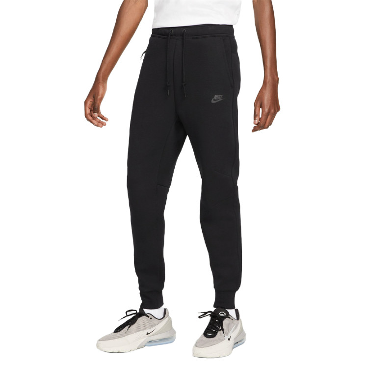 nike foundation fleece joggers black