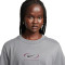 Nike Womens Club+ Sherpa Wventr Crew Shirt