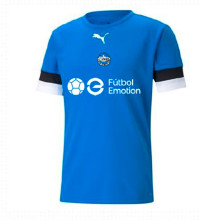 teamRISE m/c CE Roda de Ter Shirt Electric Blue Limonade-Zwart-Wit