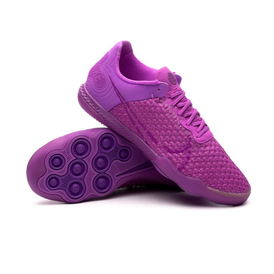 Zaalvoetbalschoenen Nike Reageren Gato Fuchsia-rood Dream-Lilac Bloom -  Fútbol Emotion