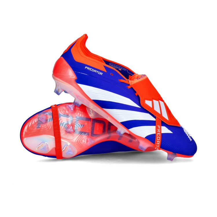 超希少 アディダス Predator Elite FT FG 28 Voetbalschoenen adidas Predator Elite FT FG Lucid blauw-wit- Rood