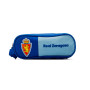 Estuche Doble Real Zaragoza-blauw