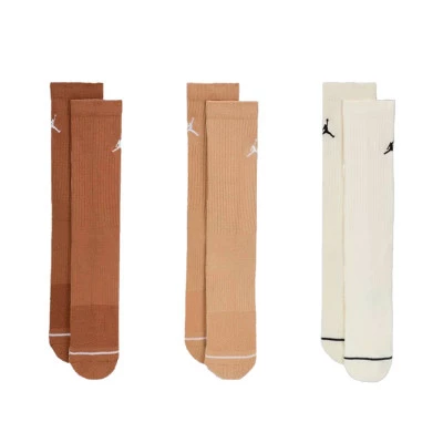 Everyday Cushioned Poly Crew (3 Pares) Sokken