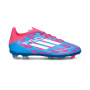 Kinderen F50 League FG/ MG-Zonne-blauw-wit-zonne-roze