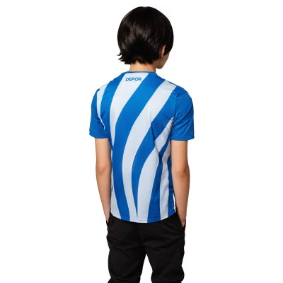 Kinderen Deportivo La Coruña 2024-2025 Pre-Match Shirt