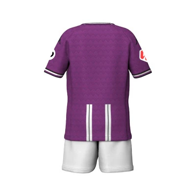 Kinderen Real Valladolid 2024-2025 Thuis Tenue