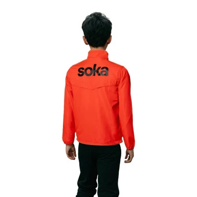 Kinderen Sociedad Deportiva Huesca Training 2024-2025 Regenjas