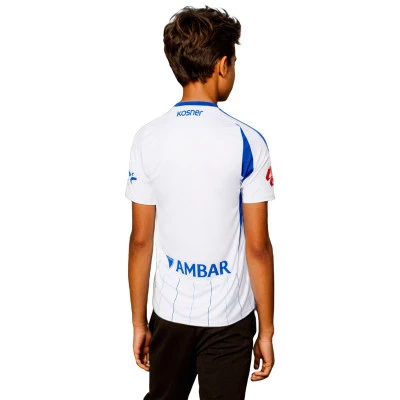 Kinderen Real Zaragoza 2024-2025 Thuis T-Shirt