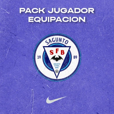 Jugador FB Sagunto Equipación Pakket