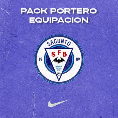 Portero FB Sagunto Equipación Pakket