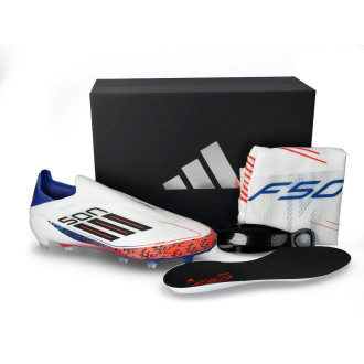 F50 Elite LL FG Zoon Wit-Core Zwart-Helder Rood