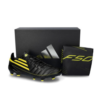 F50 Elite Leer FG 2010 Kern Zwart-Geel-Utility Geel