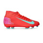 Zoom Mercurial Superfly 10 Club FG/MG-Ember Glow-Aurora Green