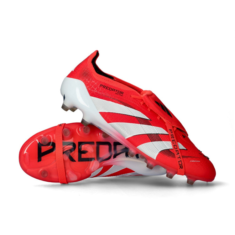 Voetbalschoenen adidas Predator Elite FT AG Lucid rood-wit-kern