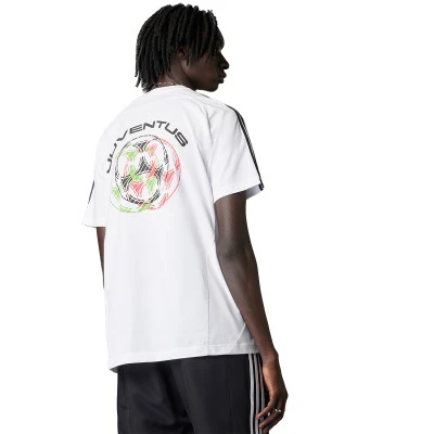 Juventus Urban Purist 2024-2025 Wit-Zwart T-Shirt