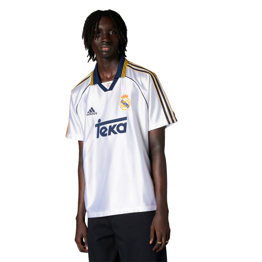 T-Shirt adidas Real Madrid Teka 1999-2000 speciale editie Wit