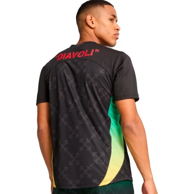 AC Milan x Gebroken Wit 2024-2025 Vierde T-Shirt