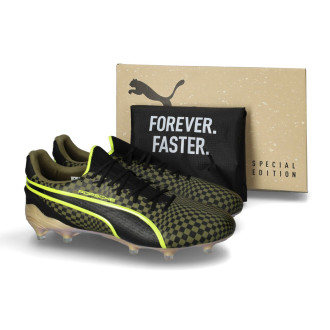 King Ultimate X Porsche FG/ AG Olive Drab-Zwart-Goud