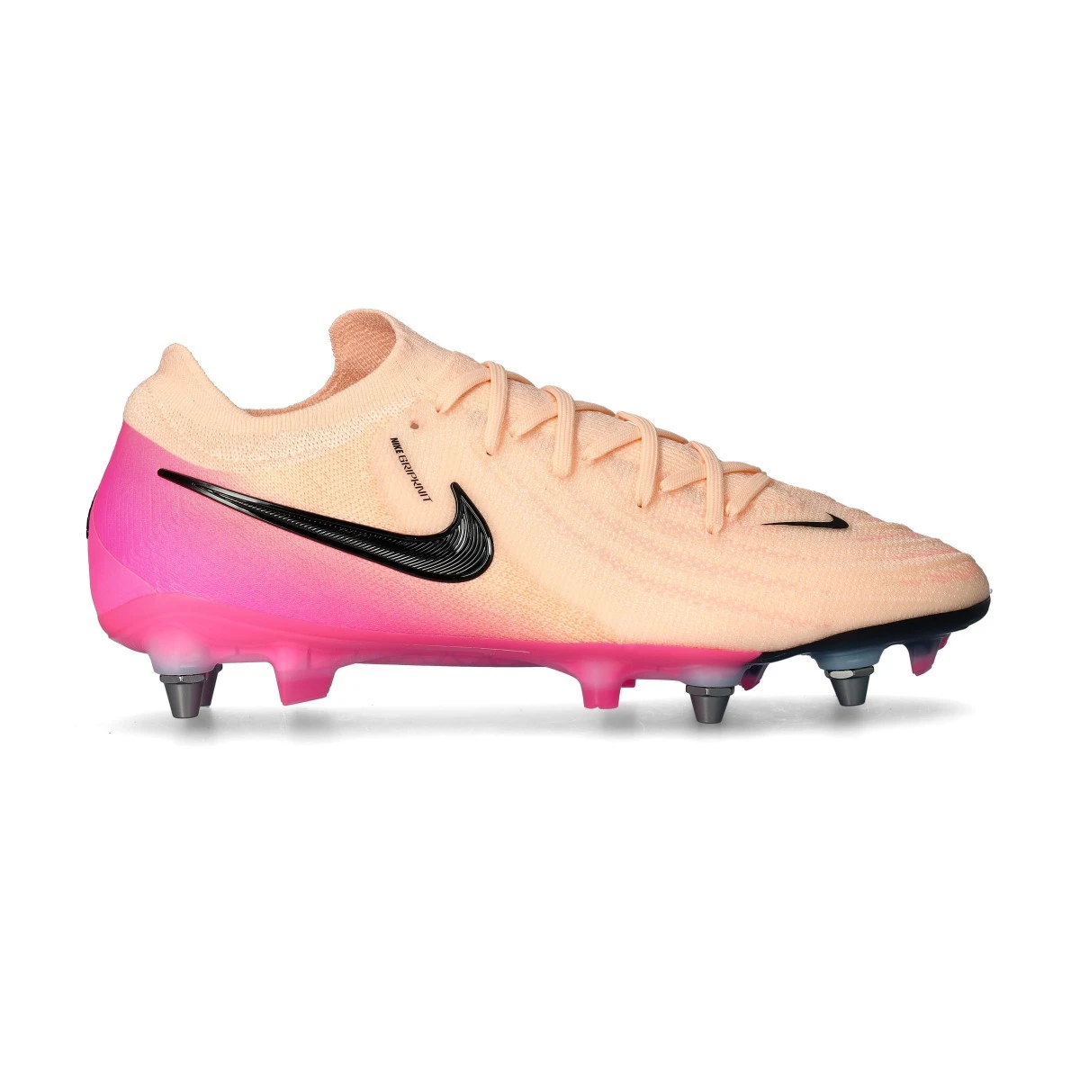 Nike - Voetbalschoenen Phantom Gx II Elite SG-Pro, Unisex, Crimson Tint-Black-Pink Blast, 9 USA