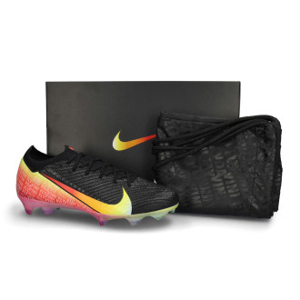 Air Zoom Mercurial Vapor 16 Elite FG Vinicius JR Zwart-Dynamisch Geel-Groen Spark-Soar-Brt Cri