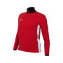 Academy 25 Drill Top Vrouw-University Red-Black