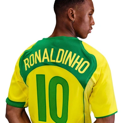 Brazilië Ronaldinho Heruitgave Speciale Editie T-Shirt
