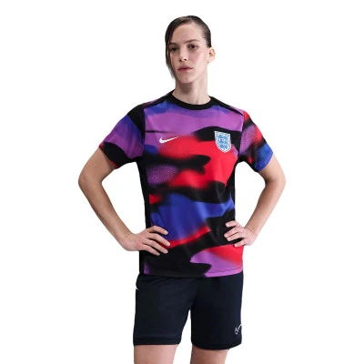 Inglaterra Pre-Match Eurocopa Femenina 2025 Mujer Shirt