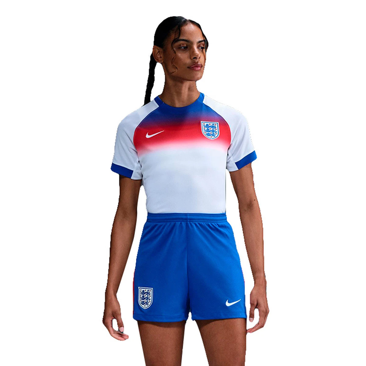 Nike - Shorts Engeland Dames Euro 2025 Thuis, Mujer, Hyper Royal-Wit-Challenge Rood-Wit Nee Spon, M