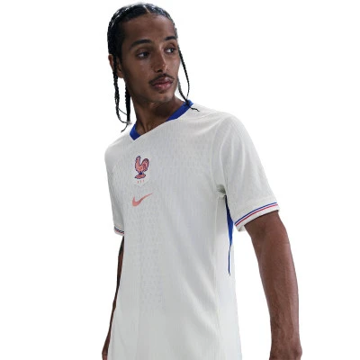 Frankrijk Authentiek Euro 2025 Dames Uit Shirt