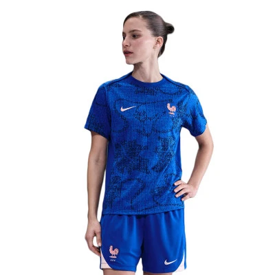 Francia Pre-Match Eurocopa Femenina 2025 Mujer Shirt