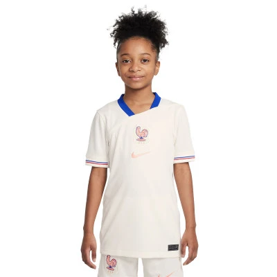 Kinderen Frankrijk Dames Euro 2025 Uit Shirt