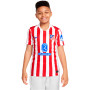 Kinderen Atlético de Madrid 2025-2026 Thuis-Sport Rood-Wit-Hyper Royal Full Sponsor