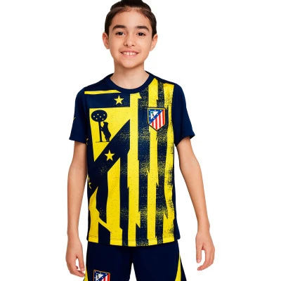 Kinderen Atlético de Madrid 2025-2026 Pre-Match Shirt