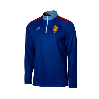 Kinderen Real Zaragoza 2024-2025 Voorwedstrijd Sweatshirt