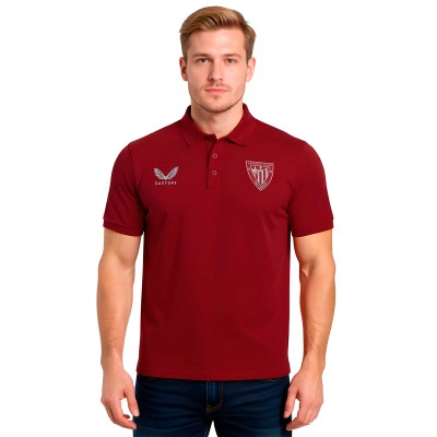 Athletic Club Bilbao 2025-2026 Fanswear Poloshirt
