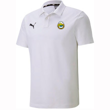 teamGOAL Cotton CE Roda de Ter Poloshirt White-Black